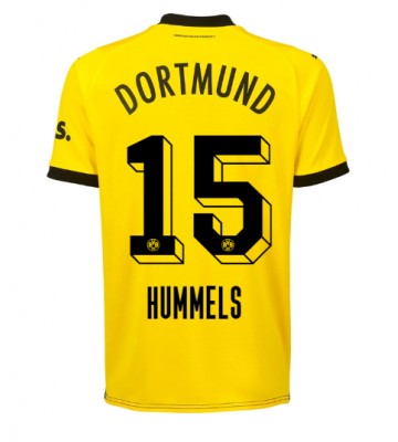 Borussia Dortmund Mats Hummels #15 Replica Home Stadium Shirt 2023-24 Short Sleeve